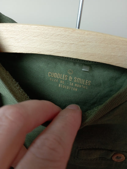 Setje longsleeves 86 Cuddles and smiles
