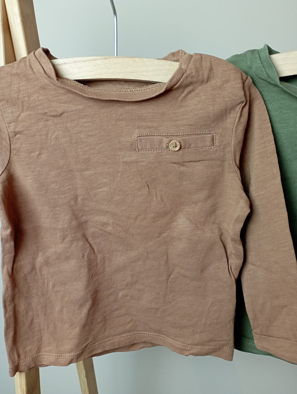 Setje longsleeves 86 Cuddles and smiles