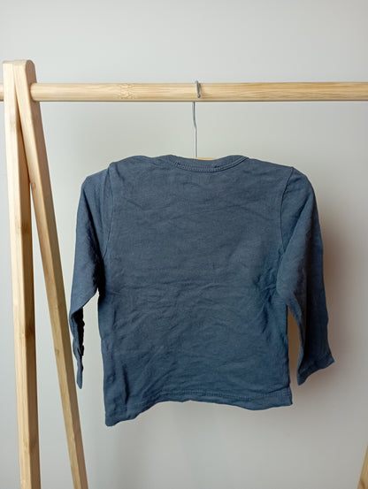 Longsleeve met bloem 12/18m Cigit