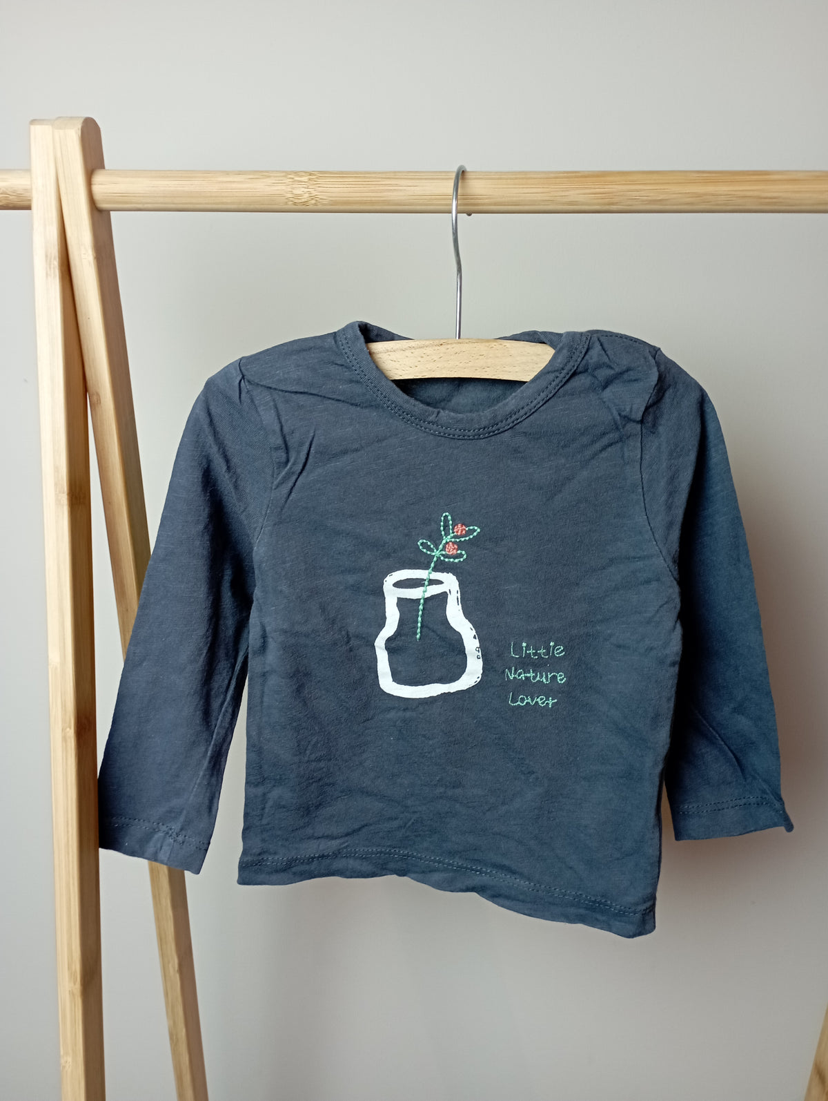 Longsleeve met bloem 12/18m Cigit