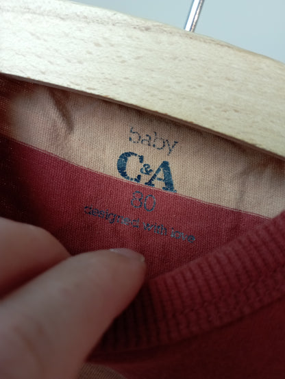Longsleeve met strepen 80 C&A