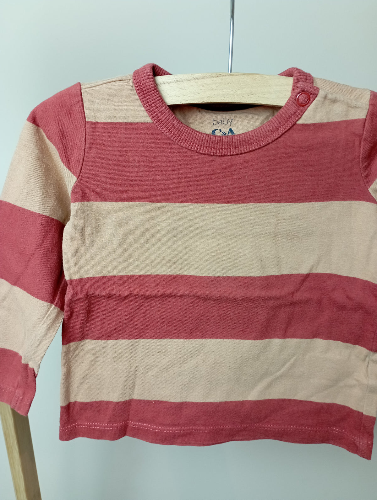 Longsleeve met strepen 80 C&A