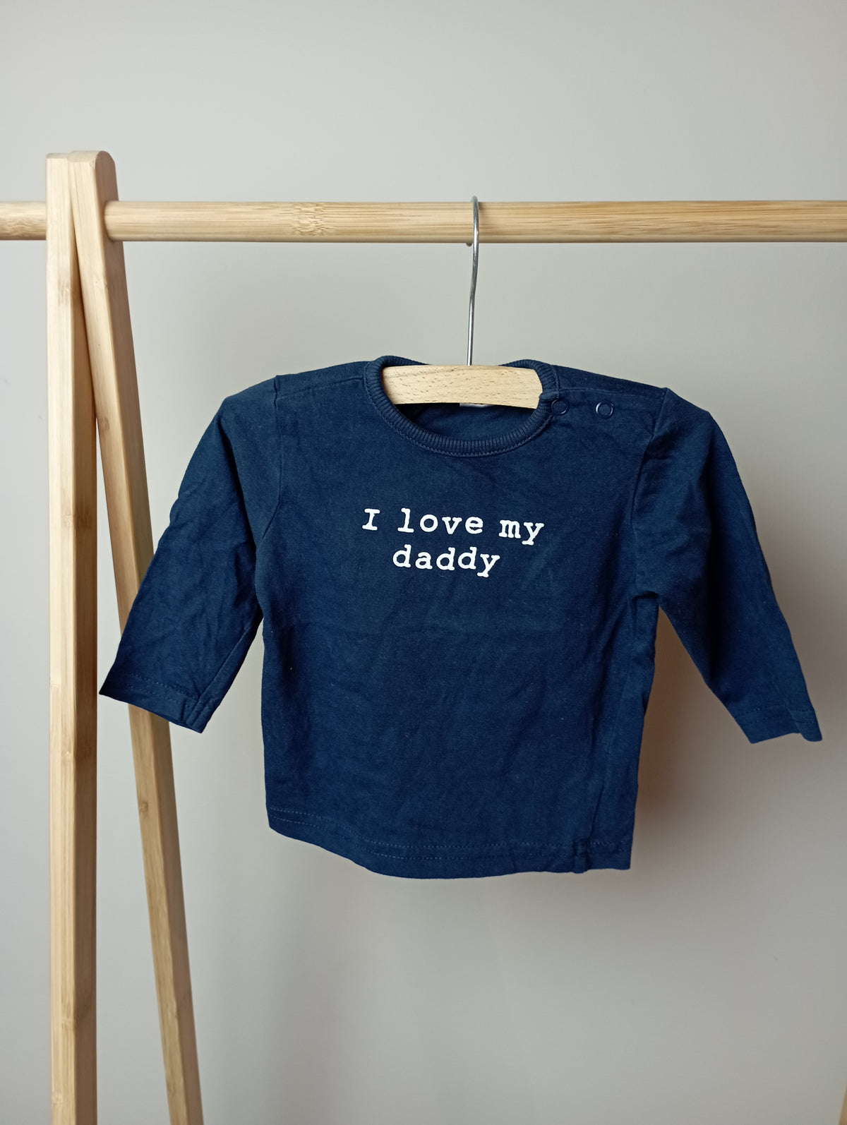 Longsleeve "I love my daddy" 68 Zeeman