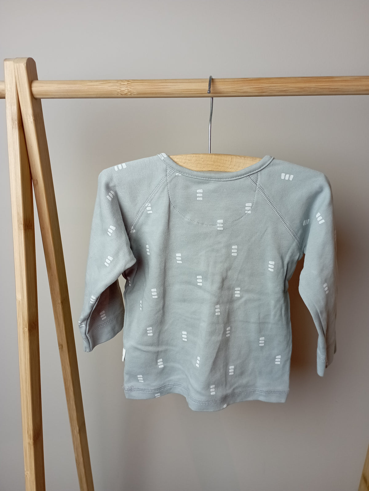 Longsleeve met streepjes 86/92 Lassig