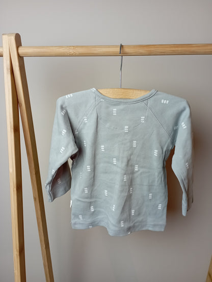 Longsleeve met streepjes 86/92 Lassig