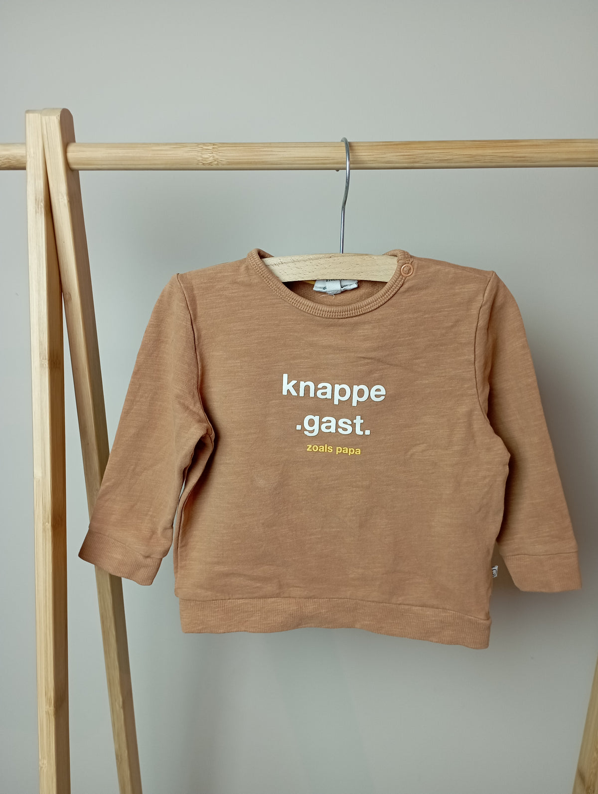 Trui "Knappe gast" 80 Cuddles and smiles