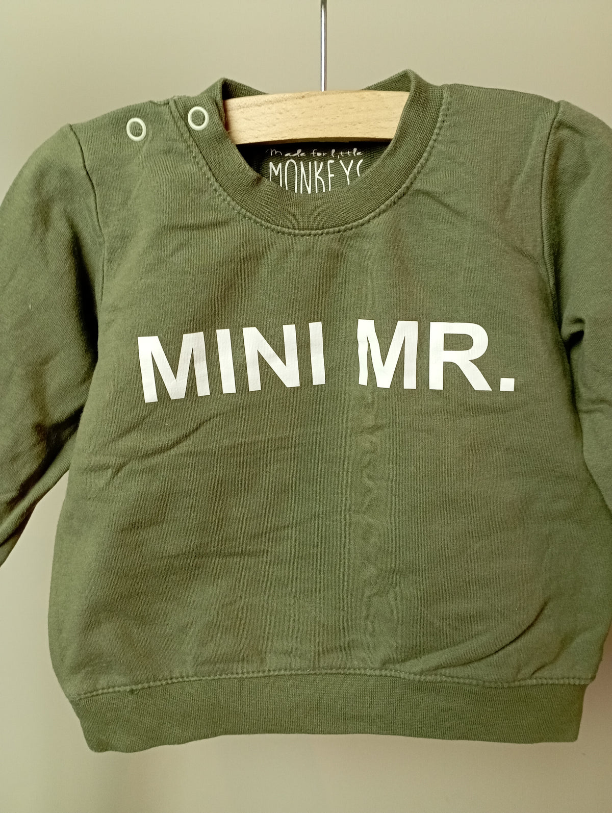 Trui "Mini Mr." 74 Made fot little Monkeys