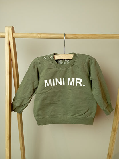 Trui "Mini Mr." 74 Made fot little Monkeys