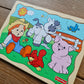 Houten puzzel 12st Fisher Price