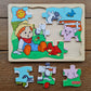 Houten puzzel 12st Fisher Price