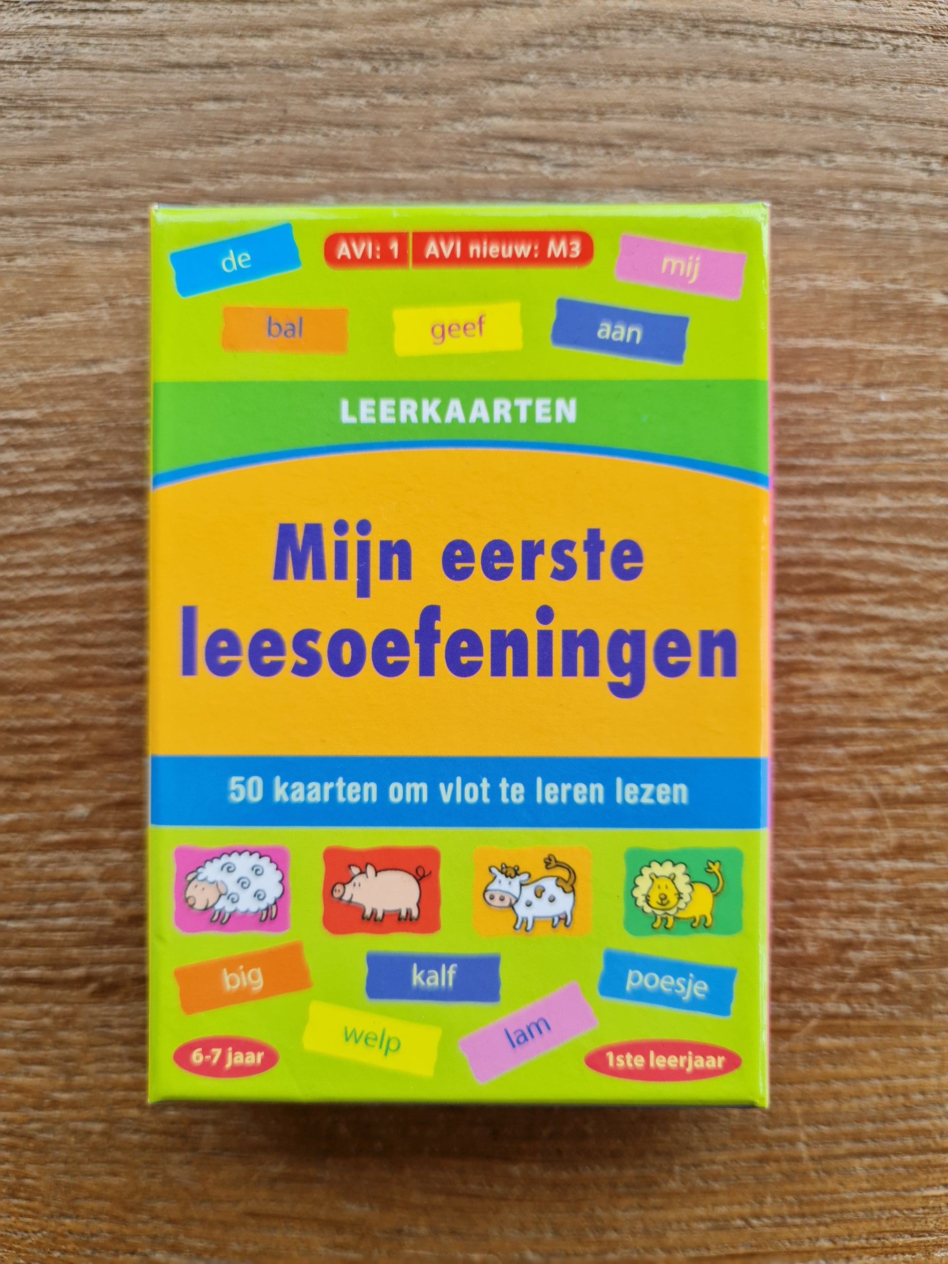 Leerkaarten: Mijn eerste leesoefeningen Onbekend