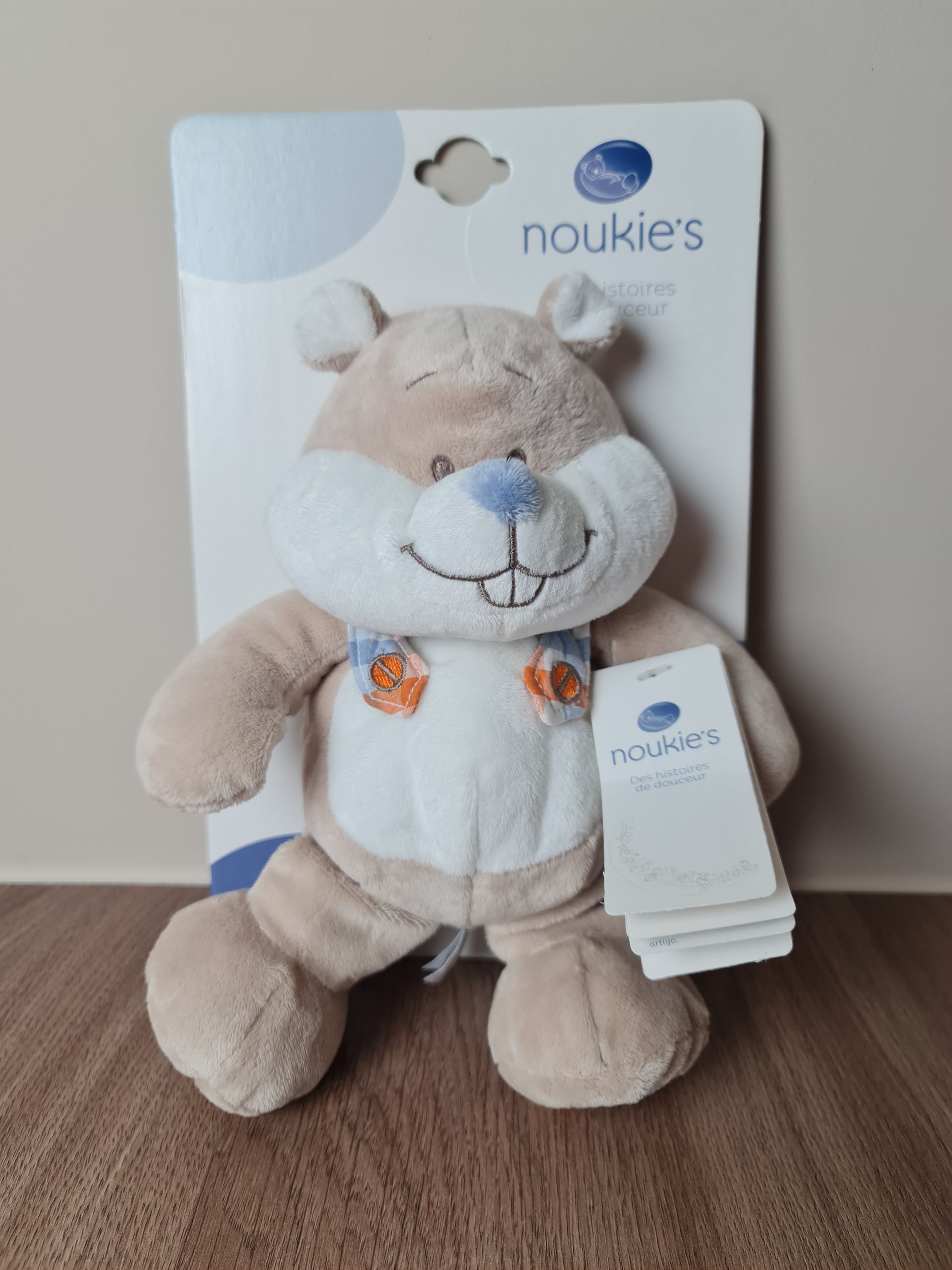 Knuffel Bever Noukie's