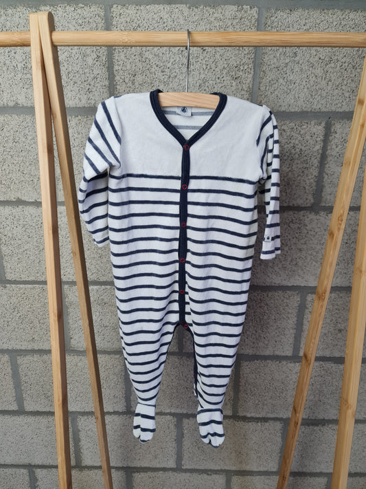 Pyjama met strepen 74 Petit Bateau