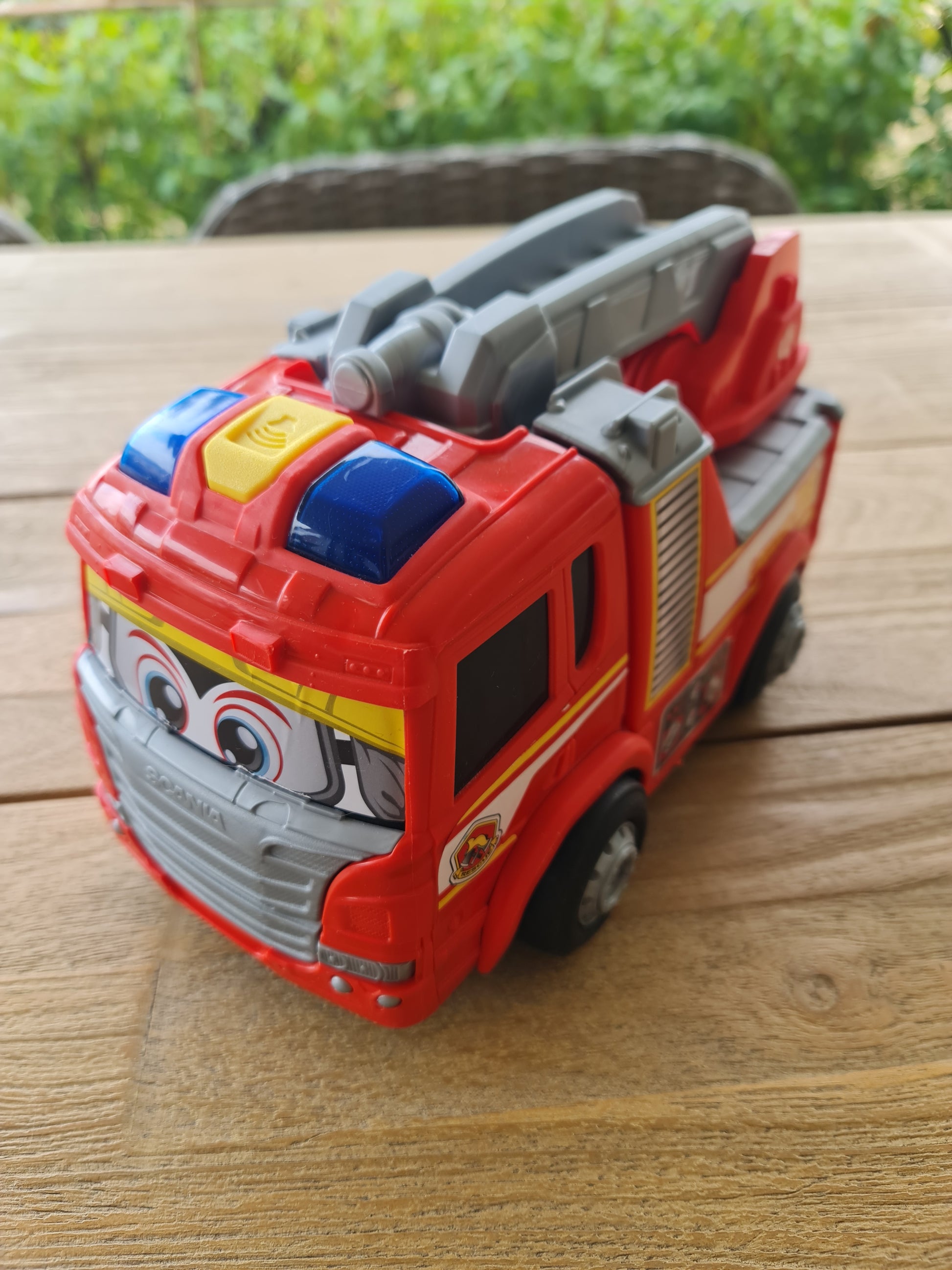 Brandweerwagen Dickie toys