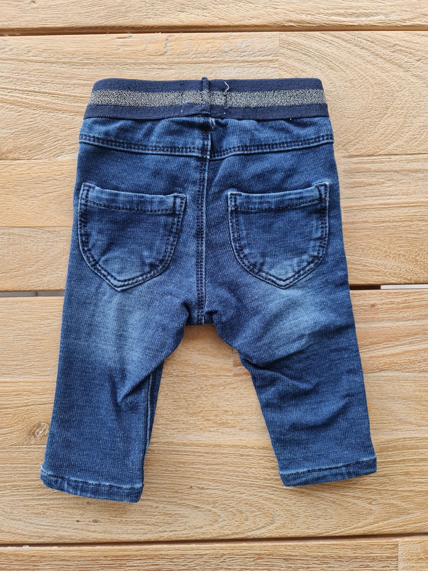 Broek jeanslook 62 Name It
