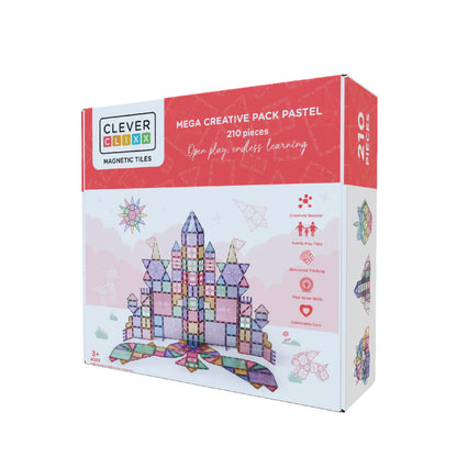 Cleverclixx Mega Creative Pack Pastel 210st BOOQABLE