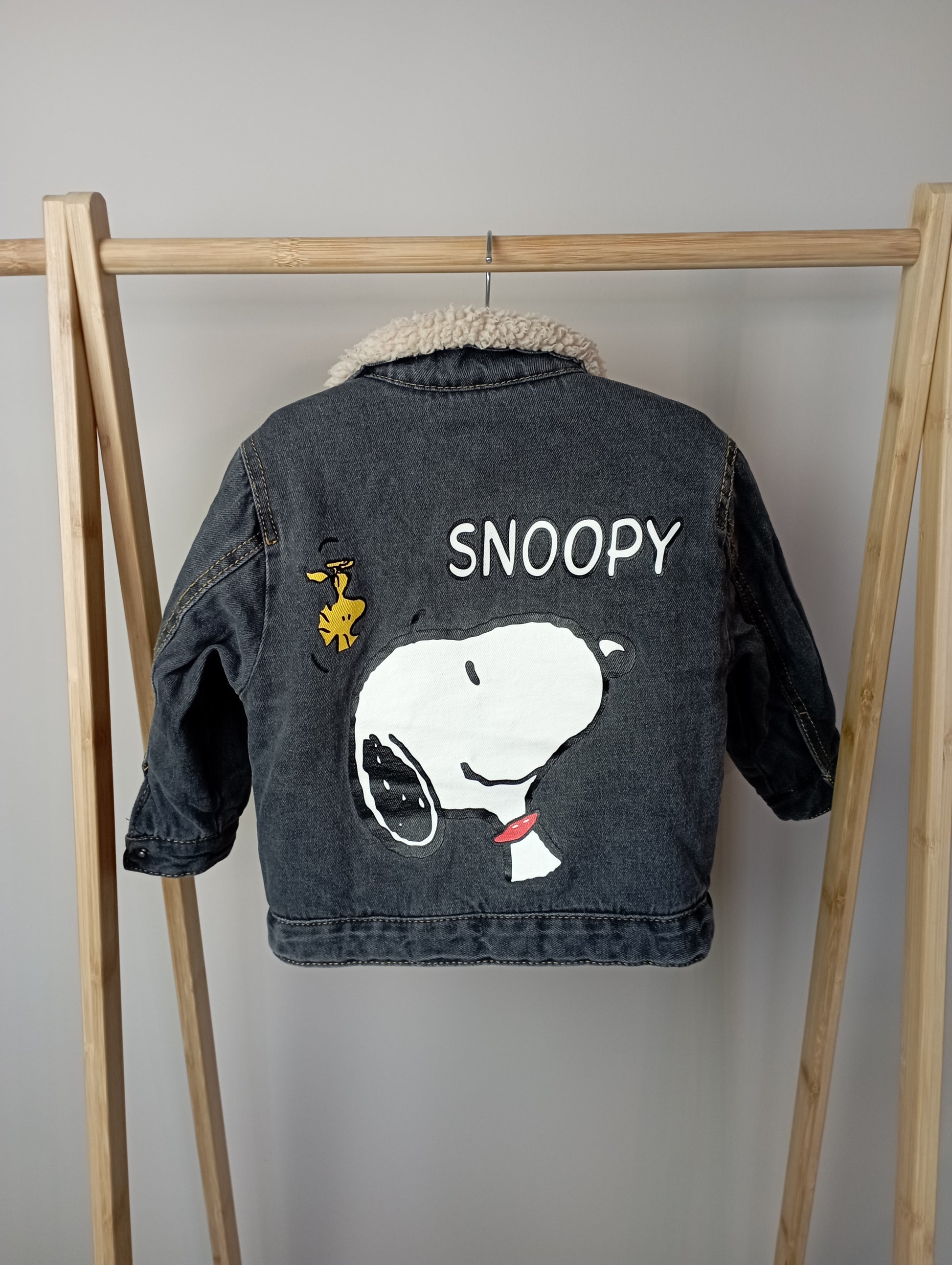 Warme jas Snoopy 86 Zara