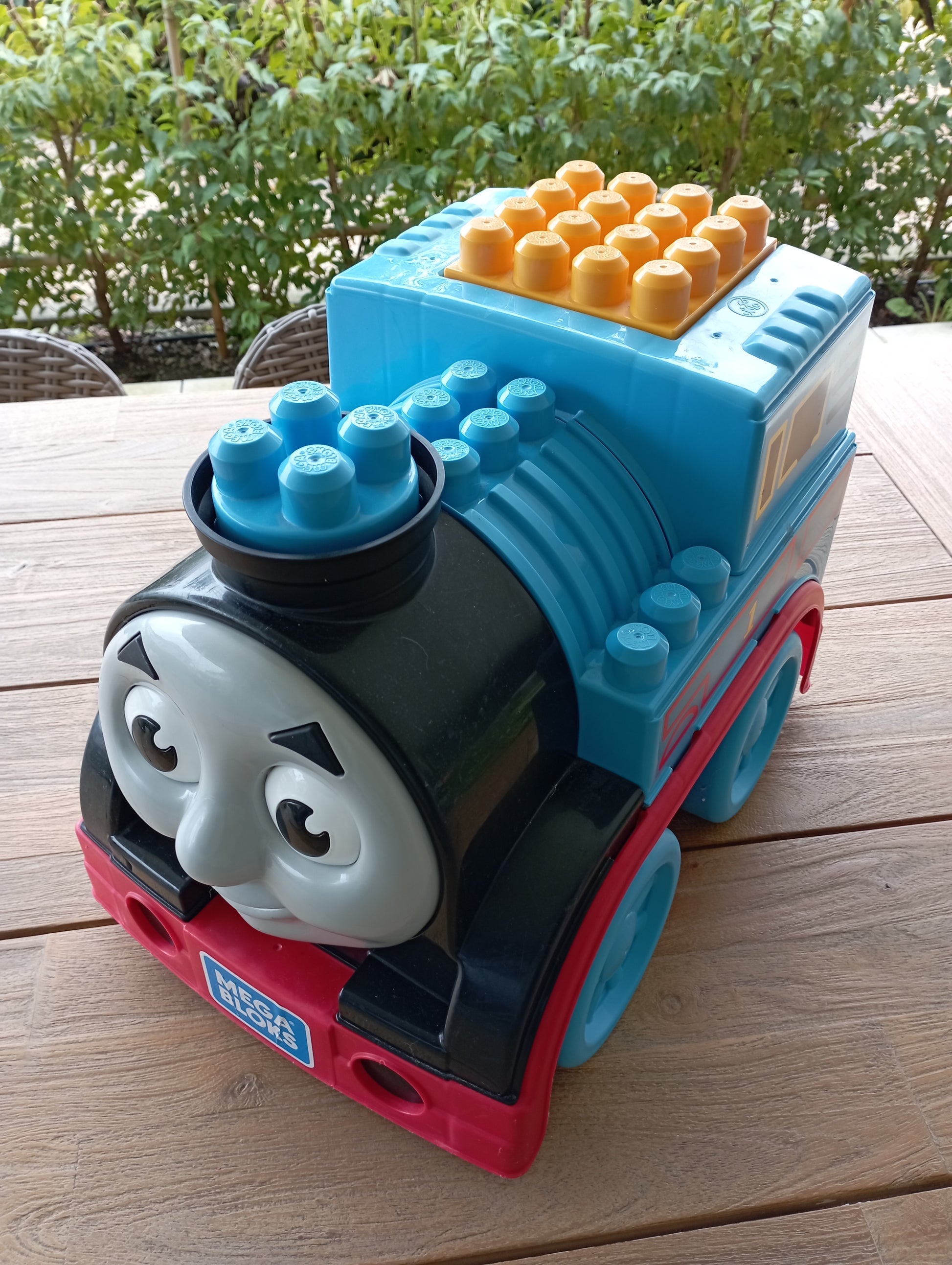 Thomas de trein Mega Blocks