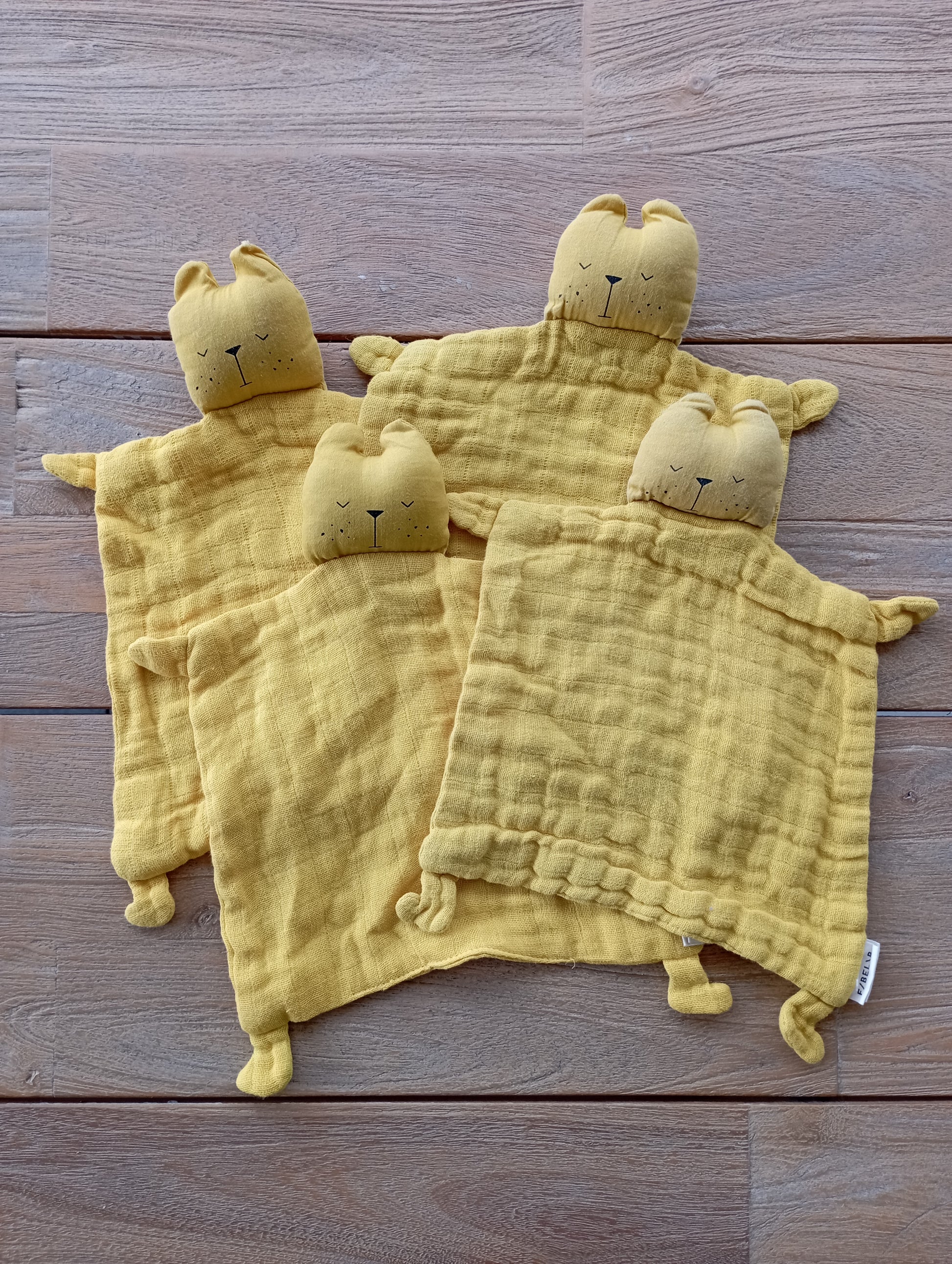 Setje knuffeldoekjes FABELAB