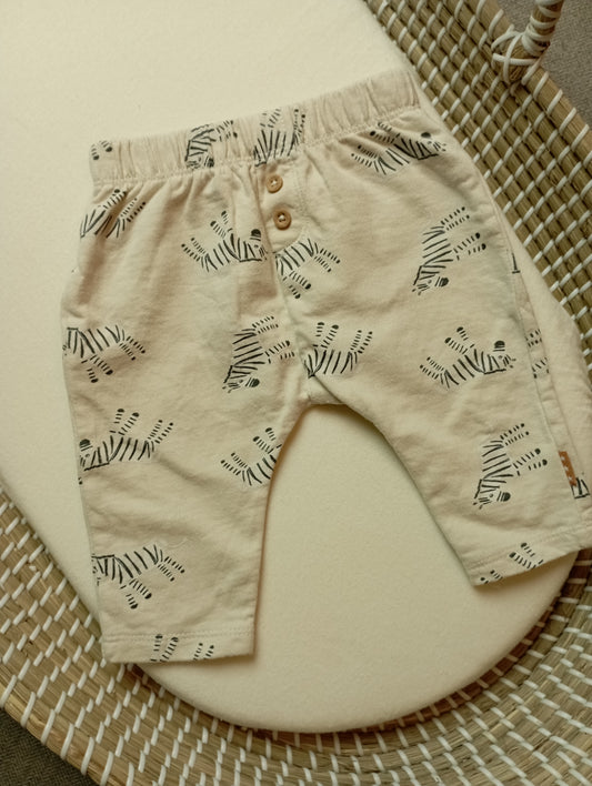 Broekje met zebra's 62 Hema