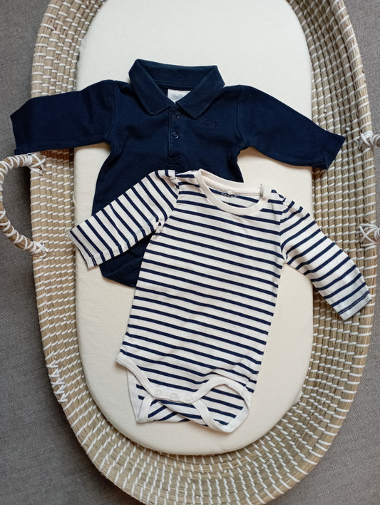 Setje rompers 56