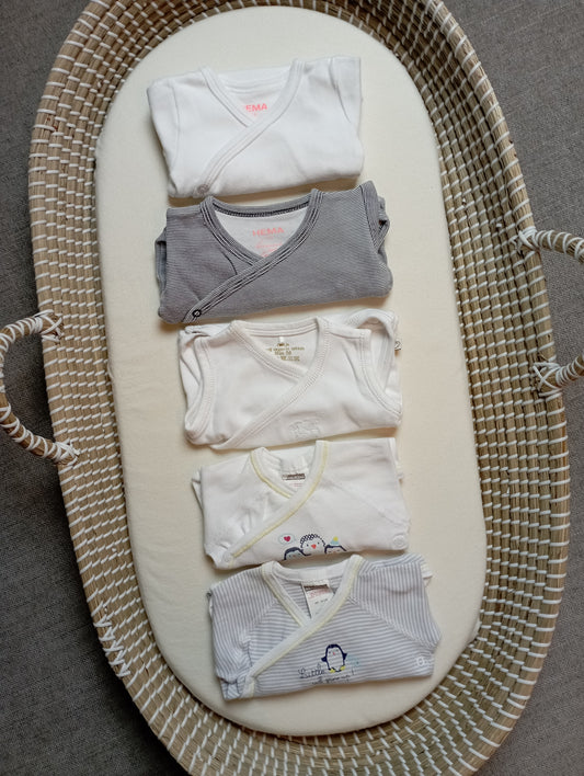 Setje rompers 56