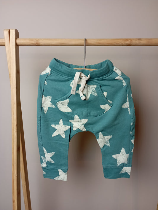Comfy broek met sterren 74 Hema