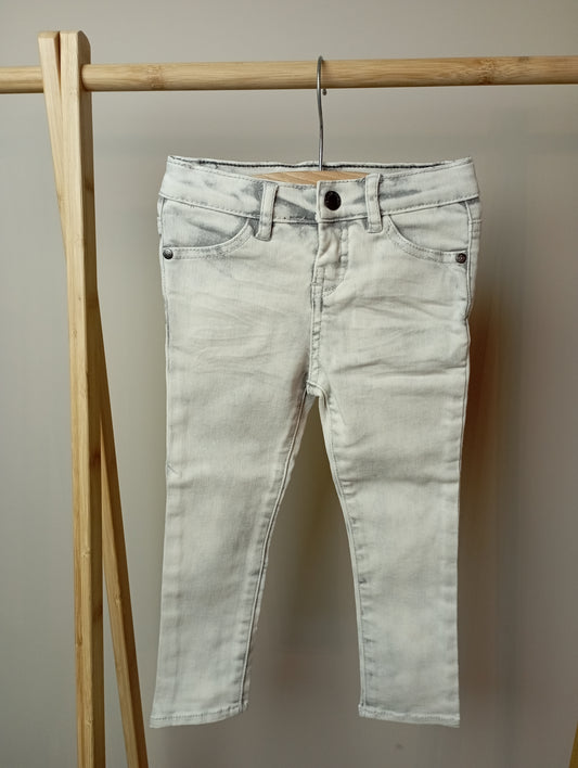 Skinny jeans met print op achterzak 92 JBC
