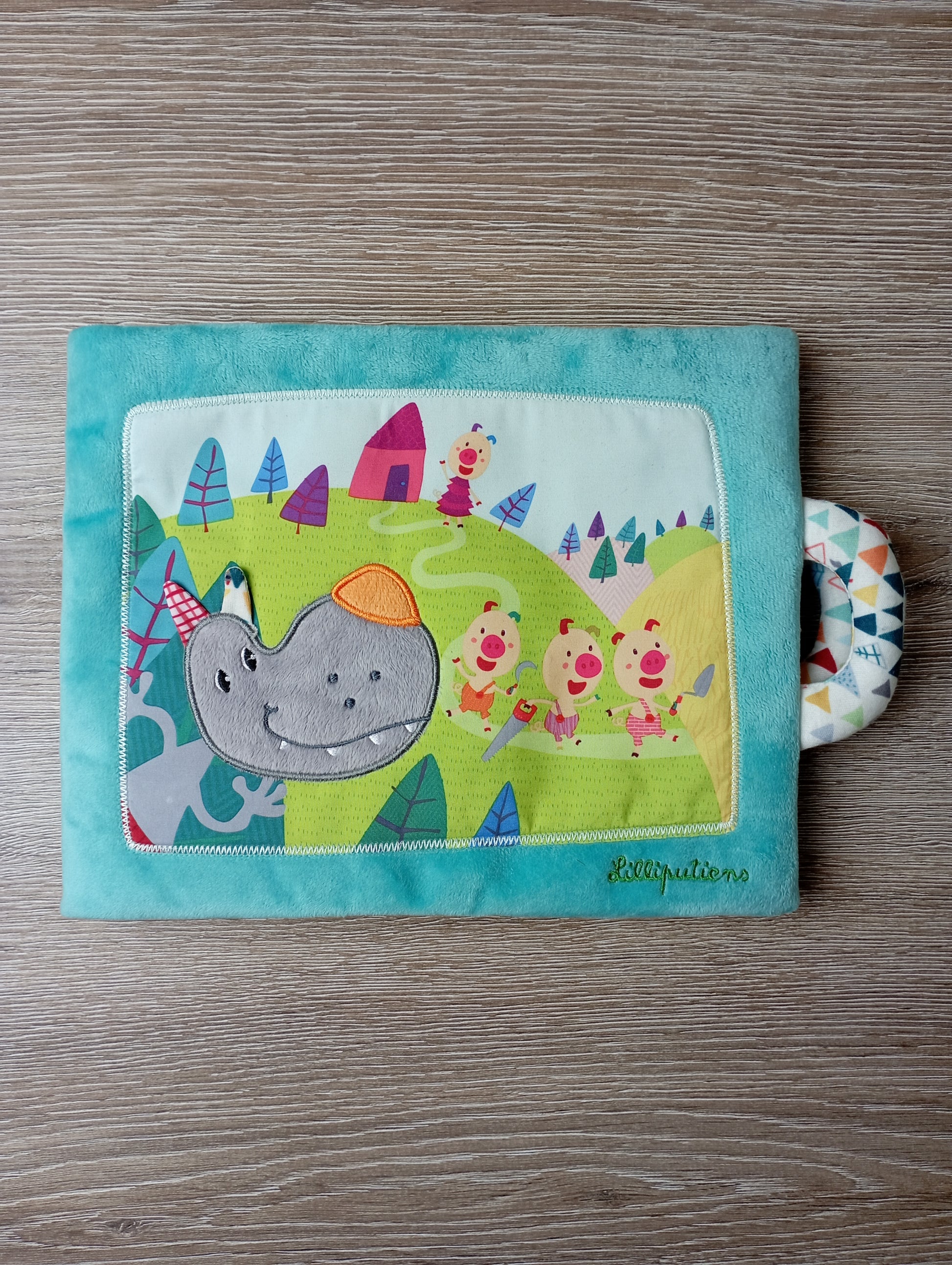 Interactief boek: De 3 biggetjes Lilliputiens