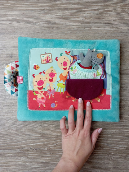 Interactief boek: De 3 biggetjes Lilliputiens