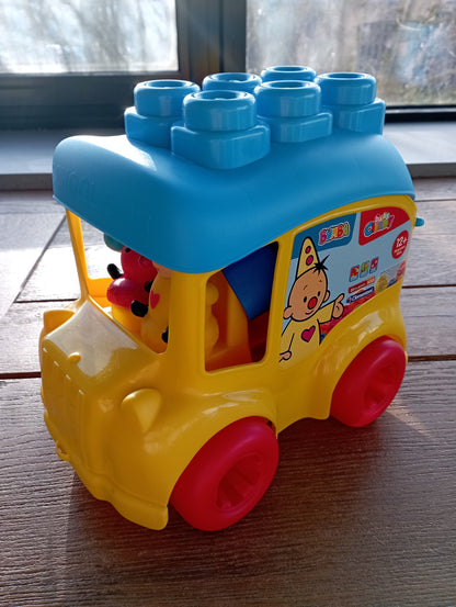 Bumba schoolbus met blokken Clementoni