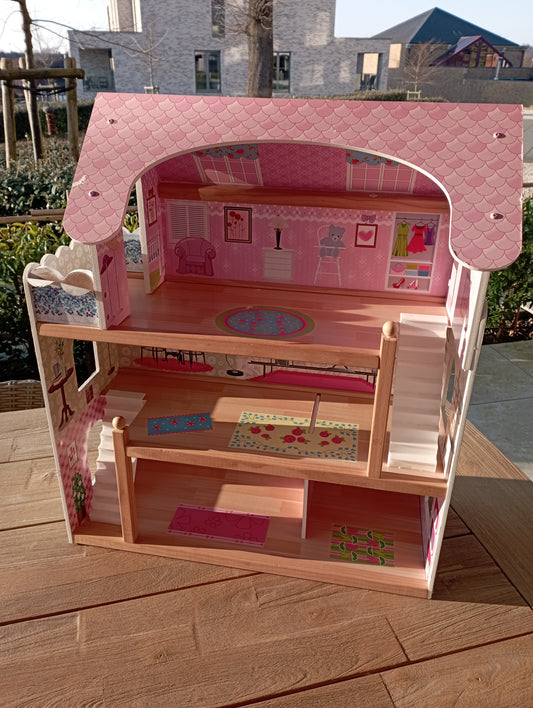 Houten poppenhuis Find JOYs