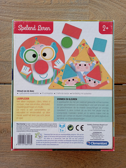 Vormen en kleuren Clementoni
