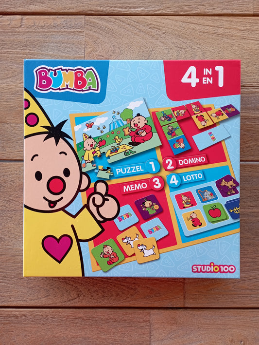 Bumba: 4 spelletjes in 1 Studio 100