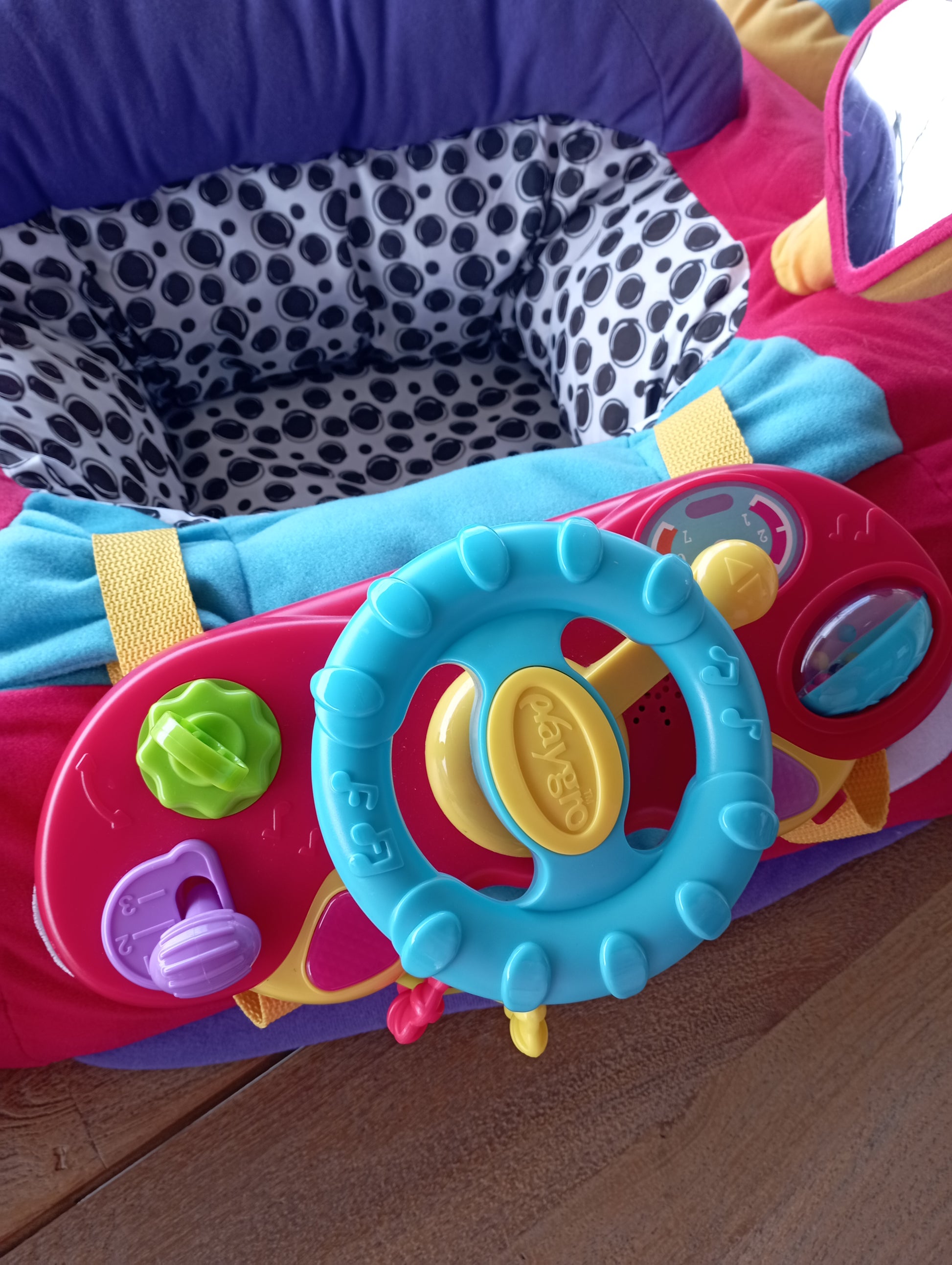 Music and Lights Comfy Car Playgro