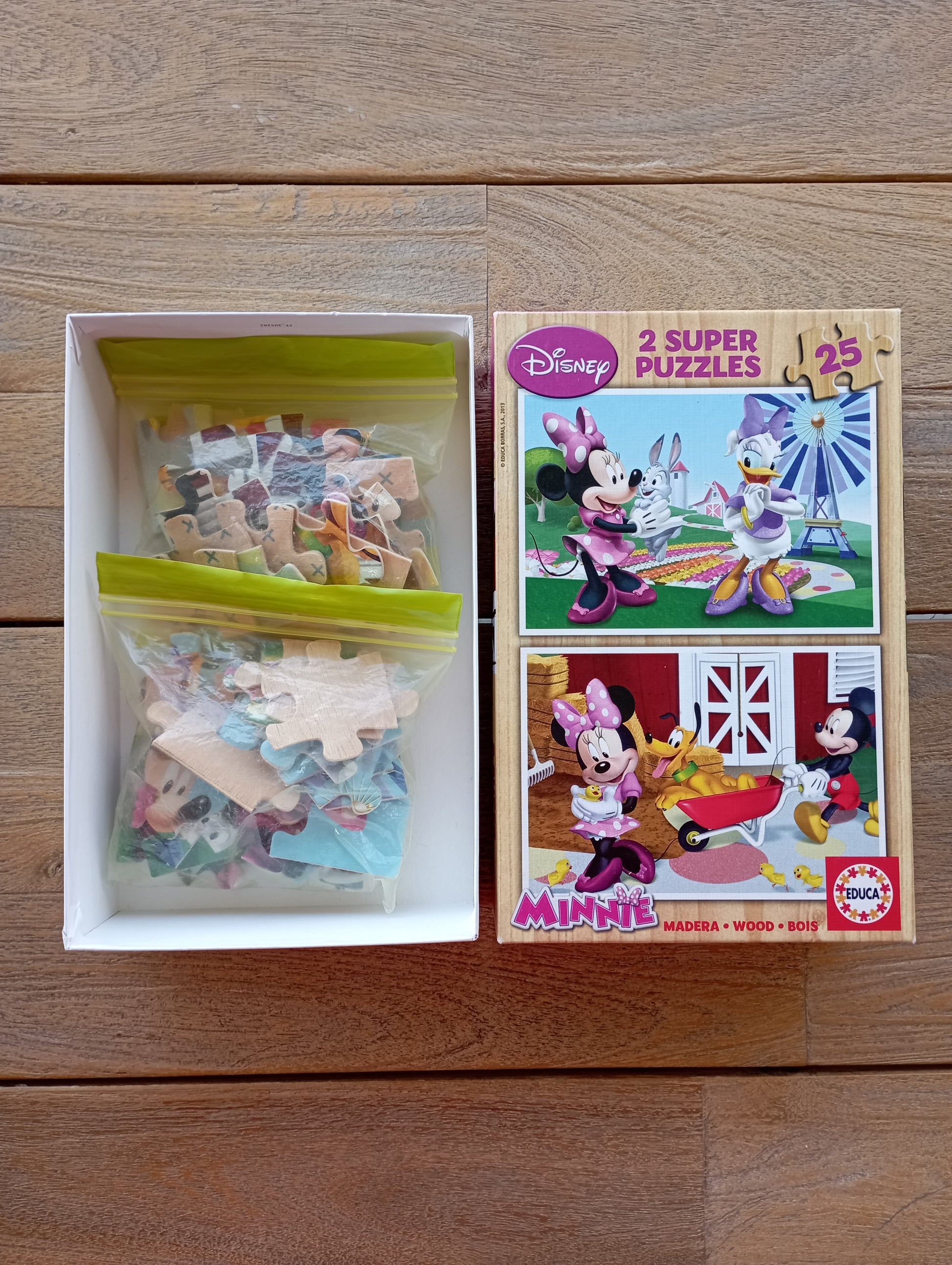 Houten puzzels 25st Disney