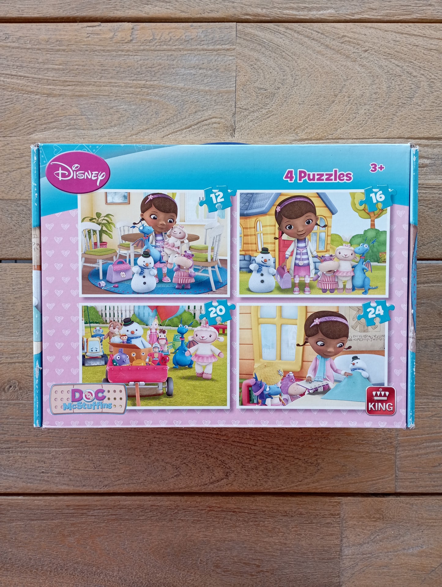 Puzzel Doc McStuffins 12-24st Disney