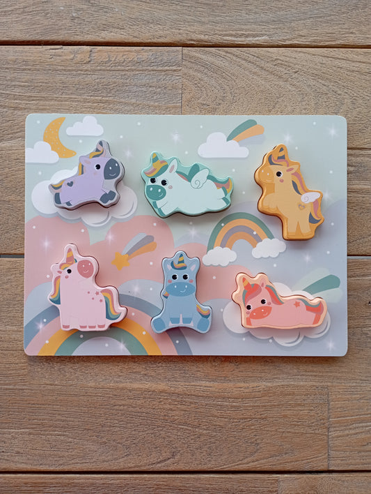 Houten inlegpuzzel Find JOYs