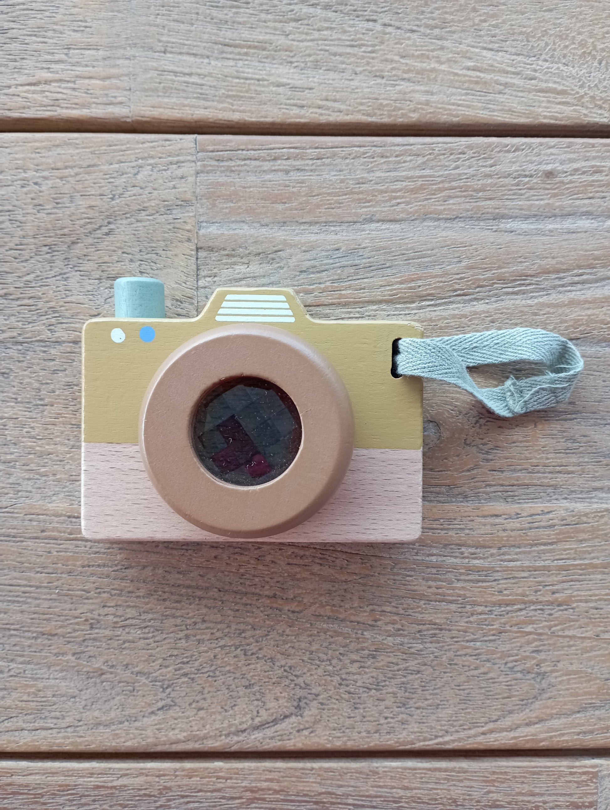 Houten fototoestel Little Dutch