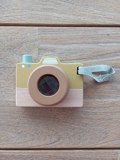 Houten fototoestel Little Dutch