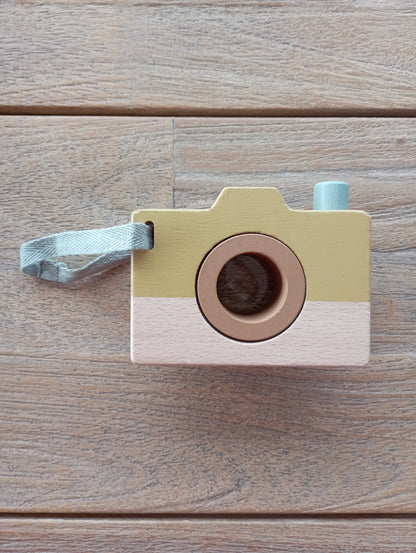 Houten fototoestel Little Dutch