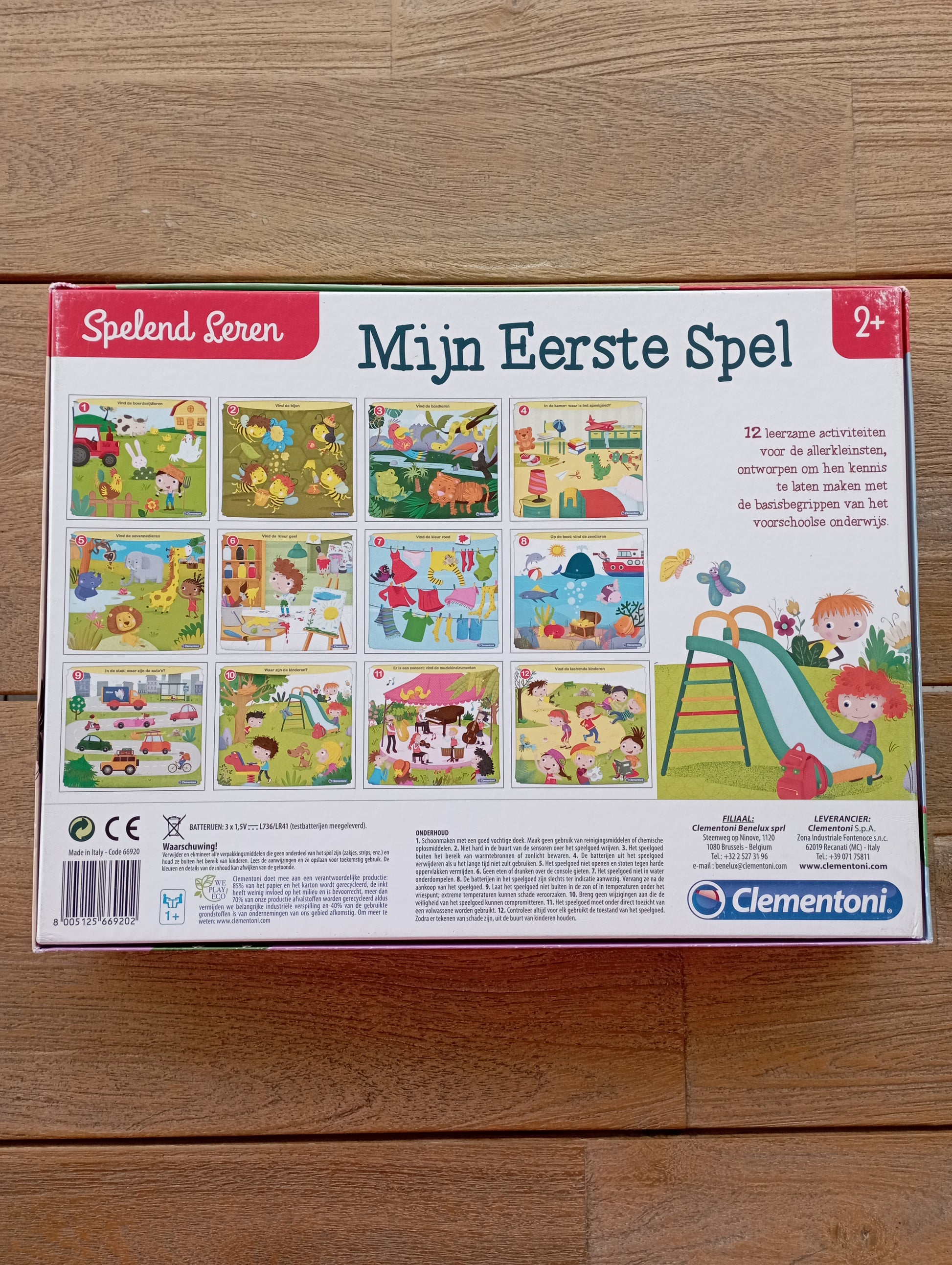Mijn eerste spel Clementoni
