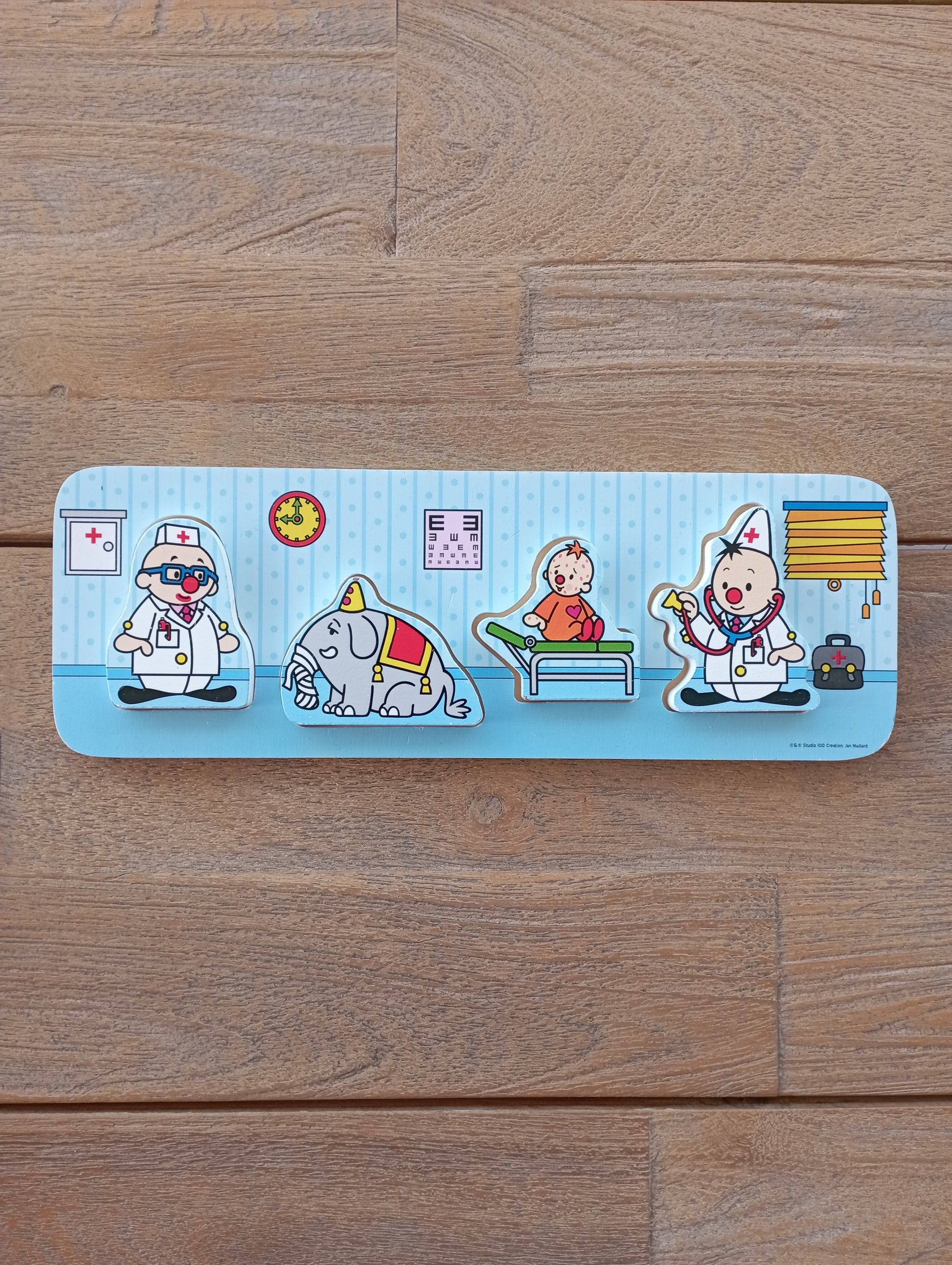 Houten inlegpuzzel Bumba Studio 100