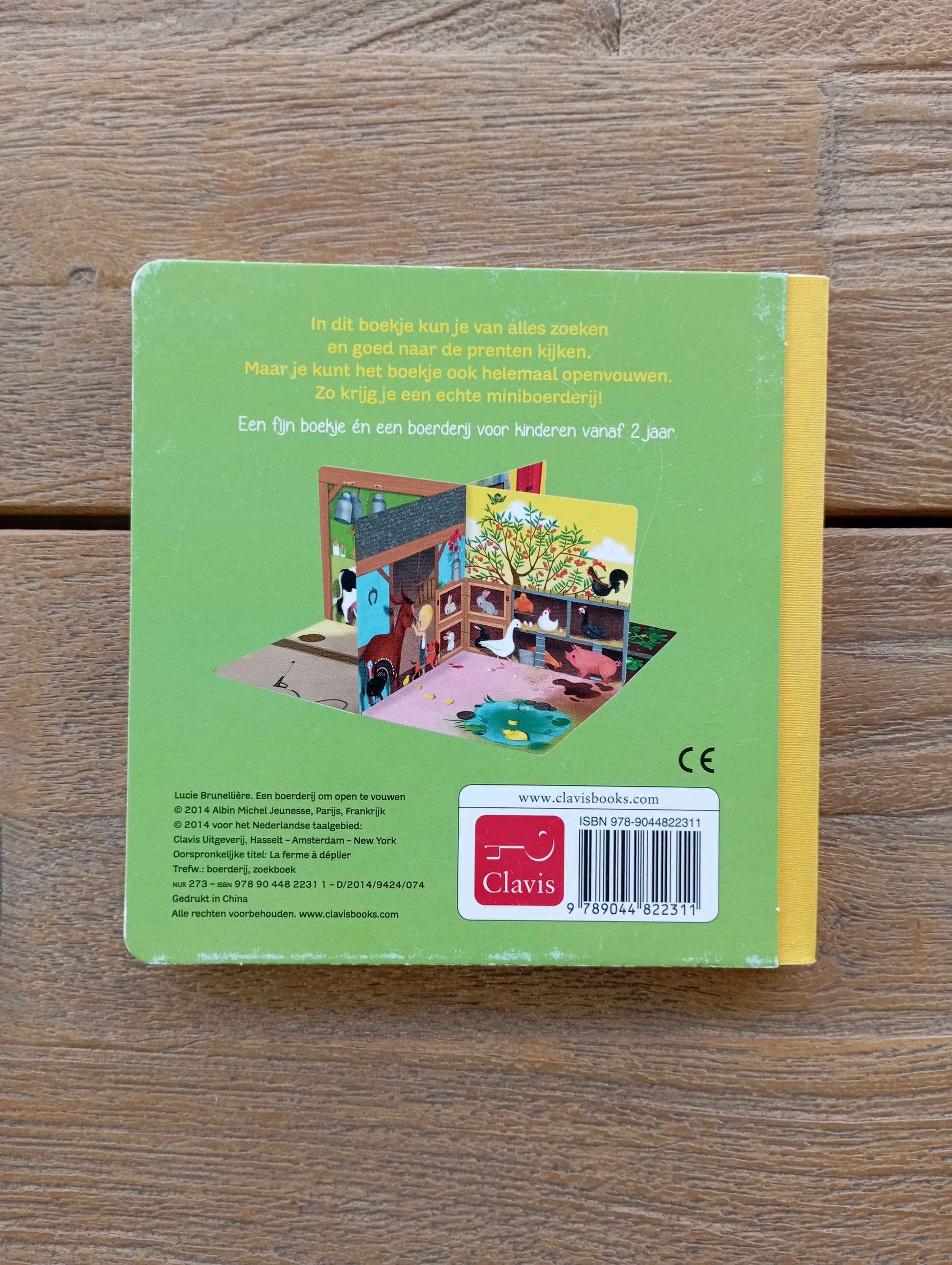 Een boerderij om open te vouwen - Lucie Brunellière Clavis