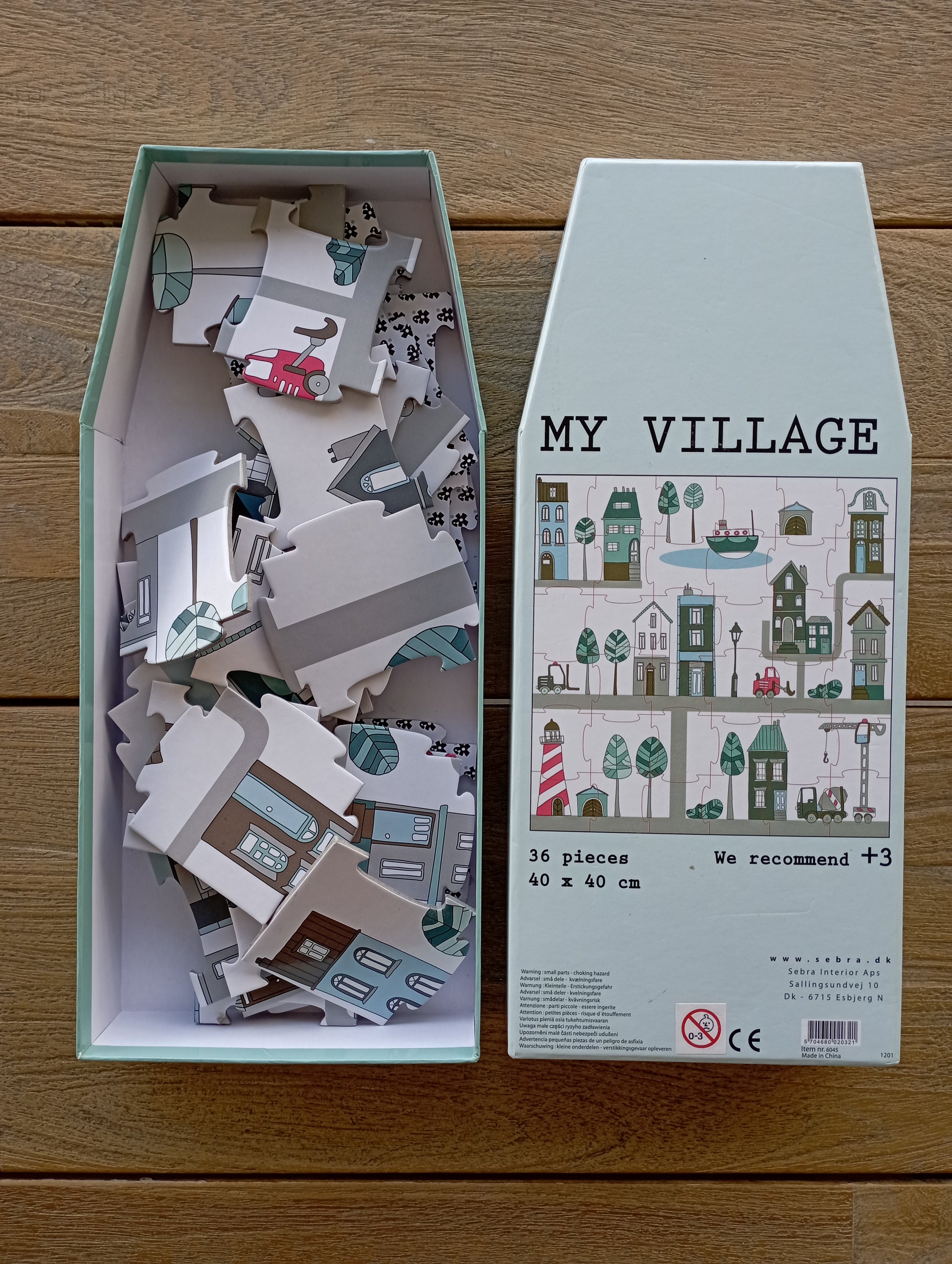Puzzel: My Village 36st Sebra