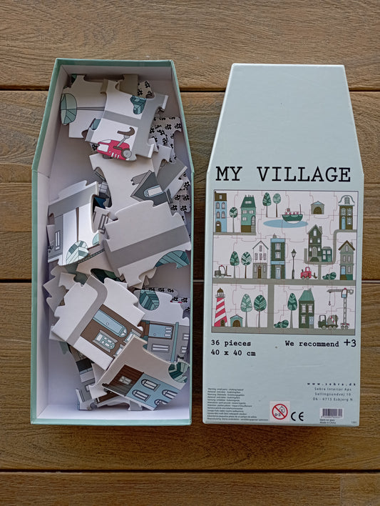 Puzzel: My Village 36st Sebra