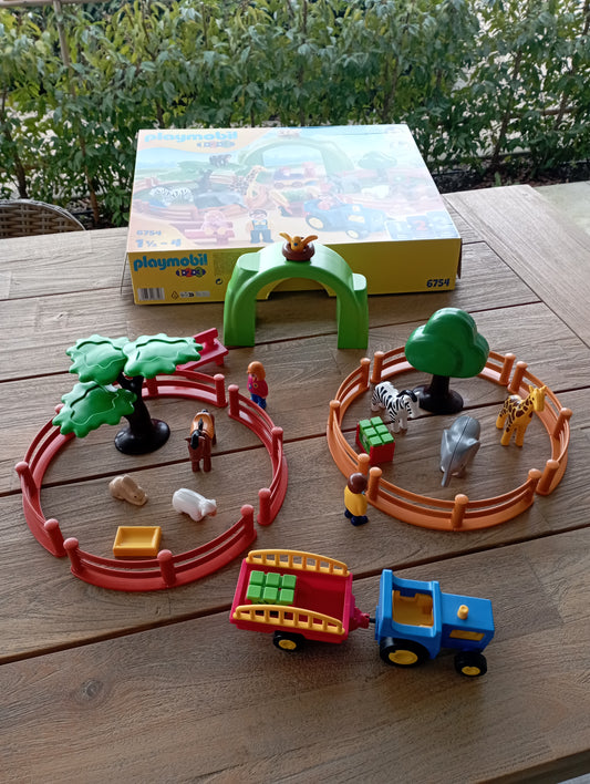 Dierentuin Playmobil 123