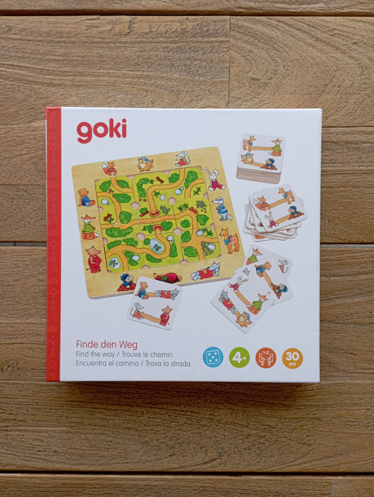 Vind je weg legspel Goki