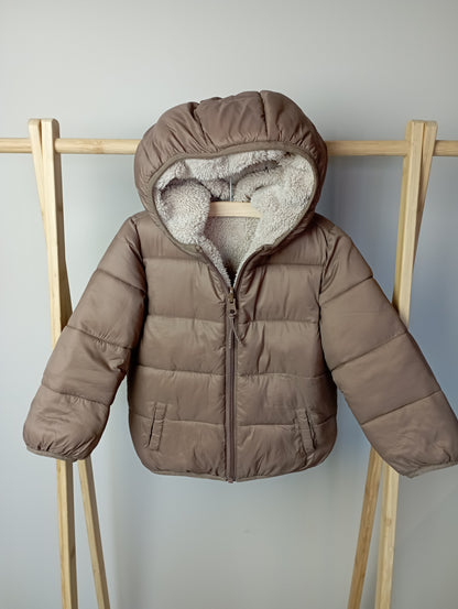 Warme winterjas, tweezijdig te dragen 92 Cuddles and smiles