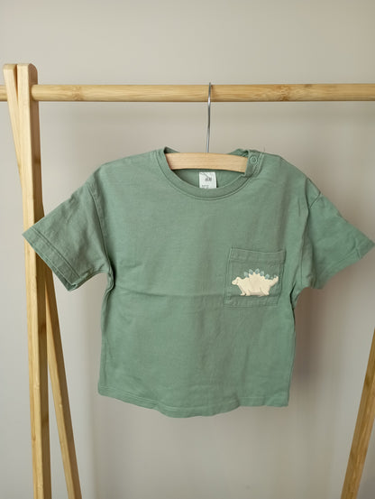 T-shirt met dino 92 H&M